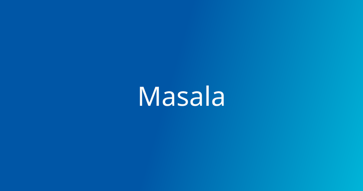 Masala