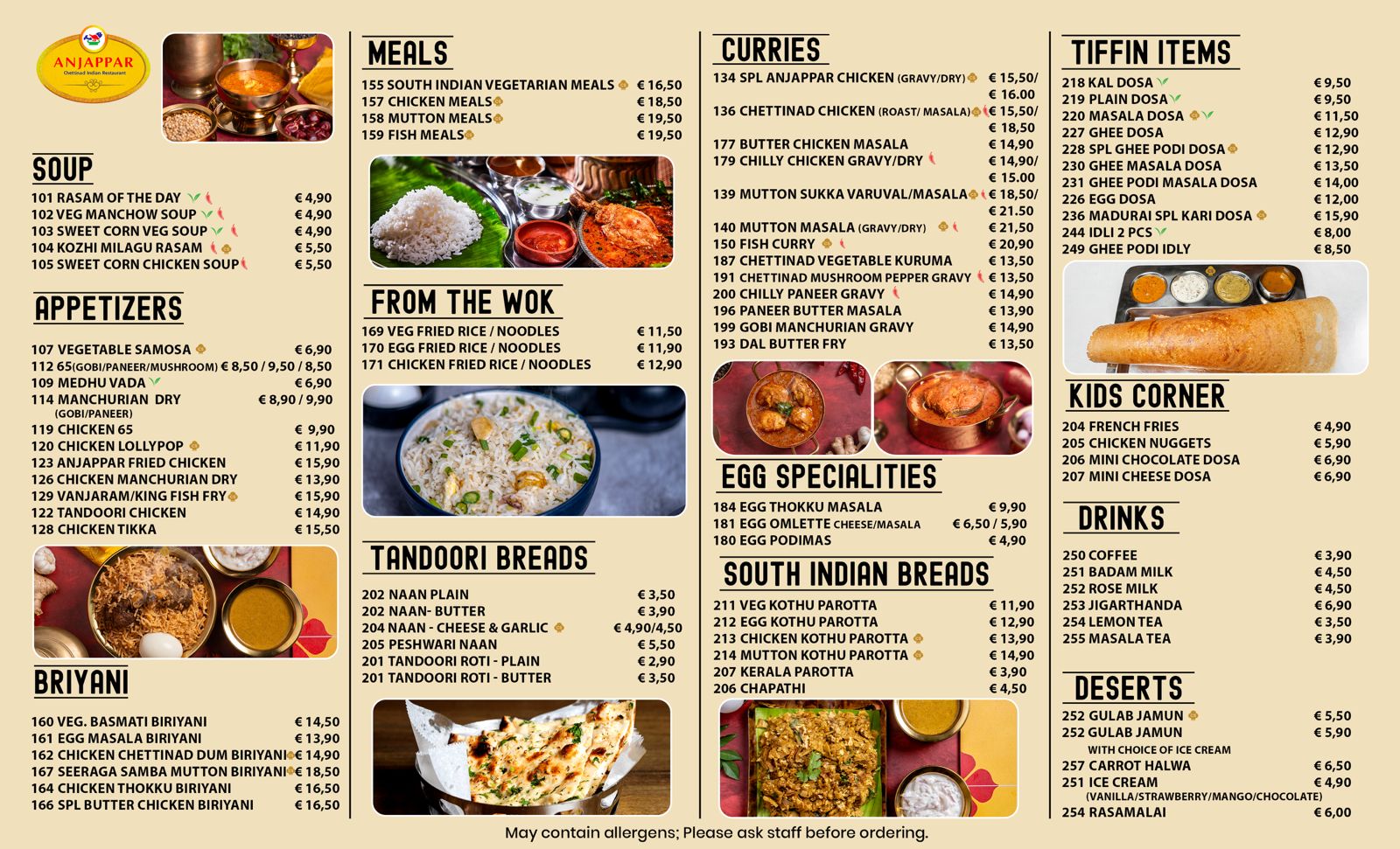 Anjappar Chettinad Restaurant