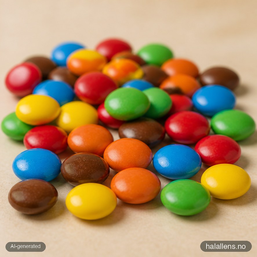 Er M&M's halal? Vurdering fra skal til kerne (2026)