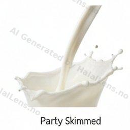 teilweise magerte Milch