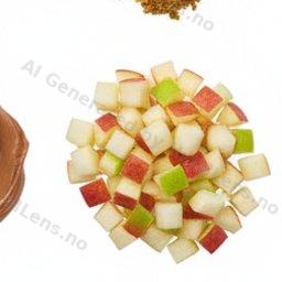 diced apple