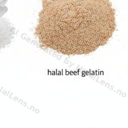 halal nötgelatin