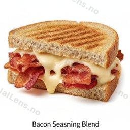 bacon på en almindelig panini