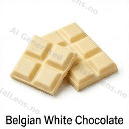 Belgisk hvid chokolade