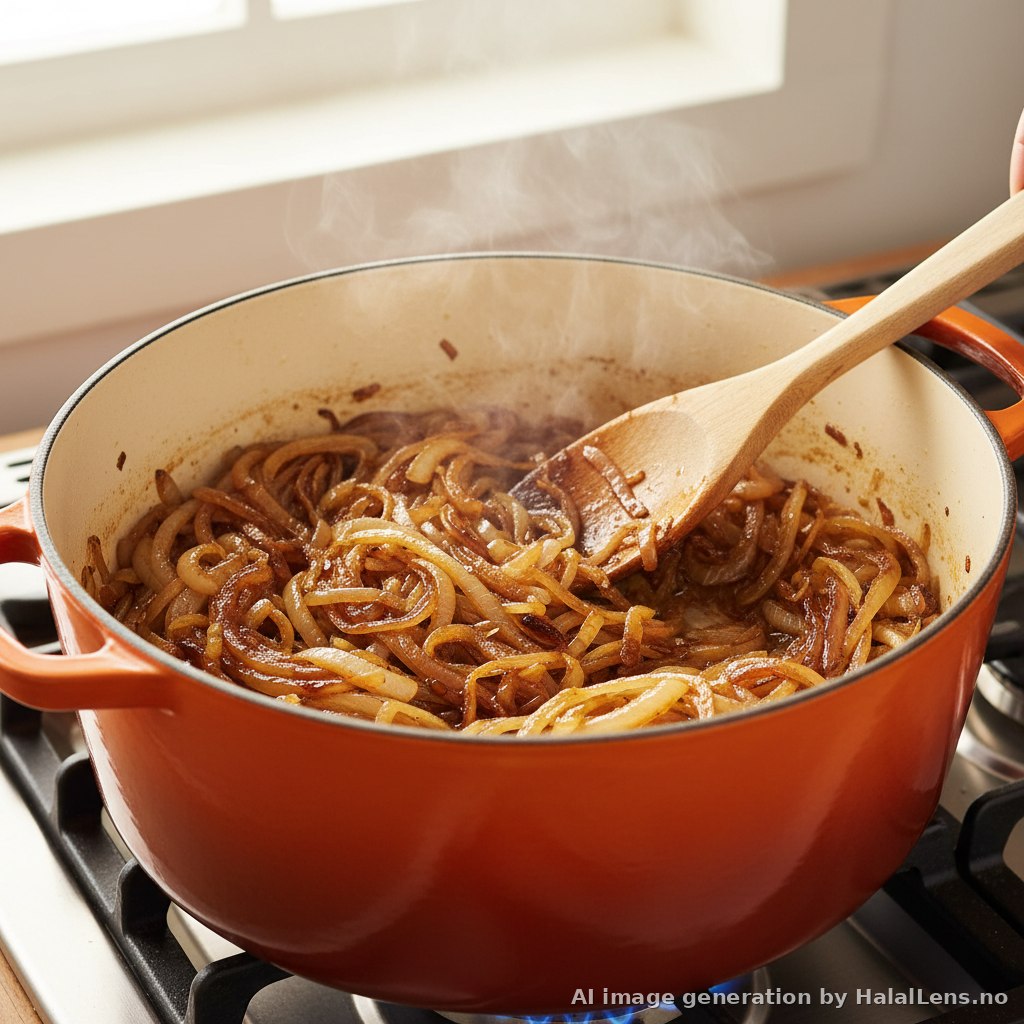 Halal French Onion Soup — Without Wine Rich and Bubbly