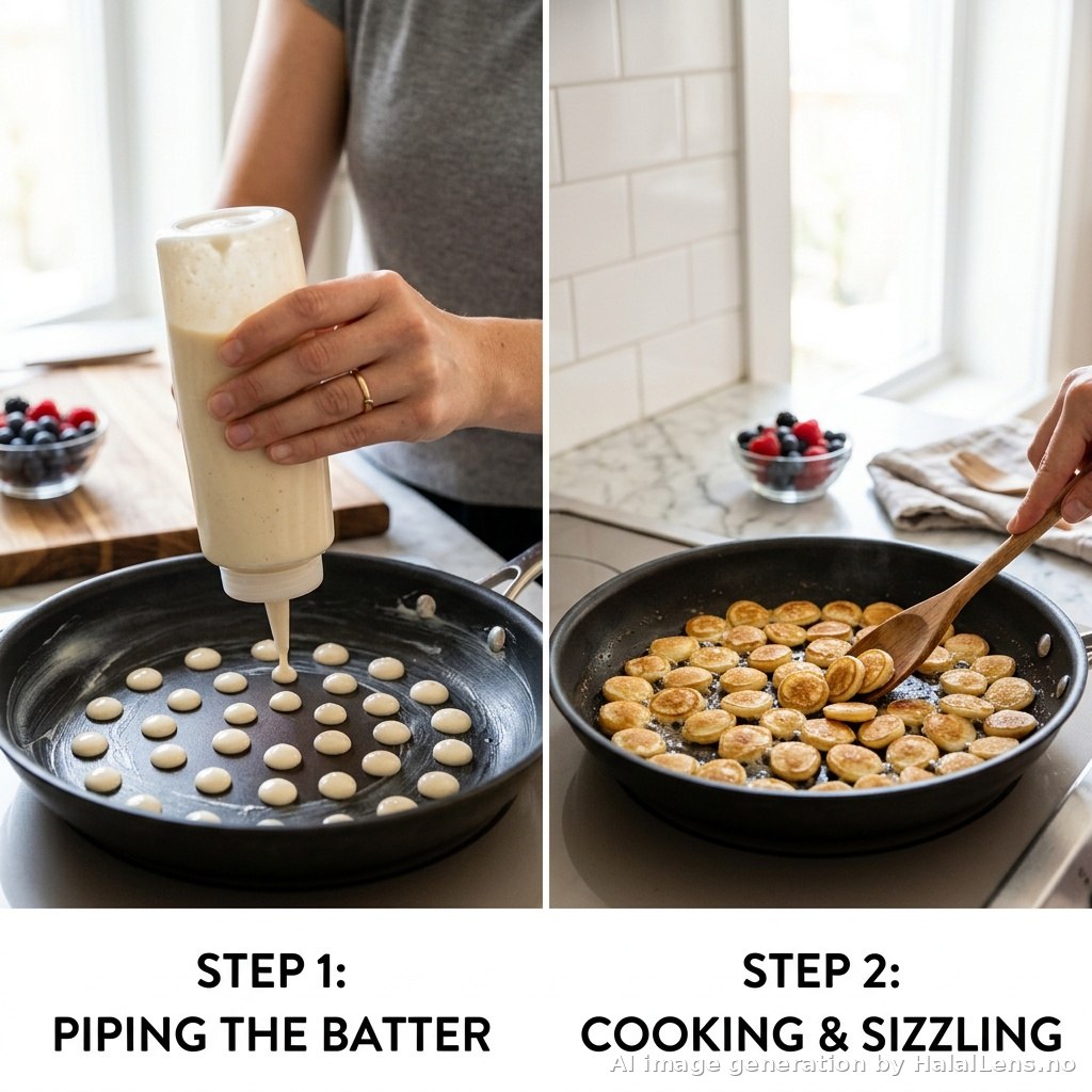Halal Pancake Cereal — Mini Pancake Bites for Kids Breakfast