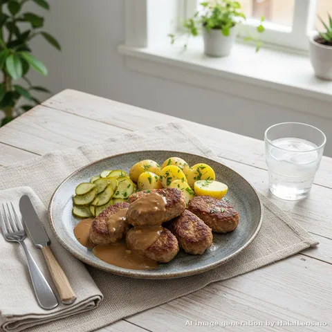 Halal Frikadeller (Danish Meatballs)