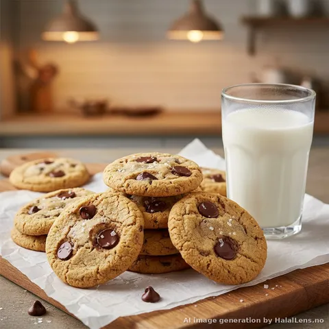 Halal Chocolate Chip Cookies — Soft and Chewy Butter-Based