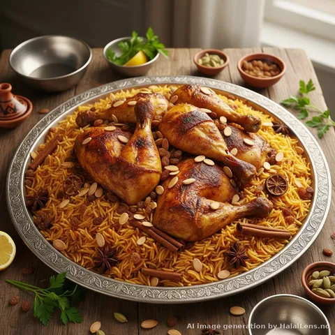 Saudi Chicken Kabsa