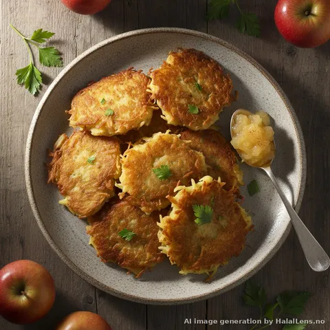 Kartoffelpuffer (German Potato Pancakes)